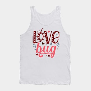 Love Bug Valentine's Day Kids Tank Top